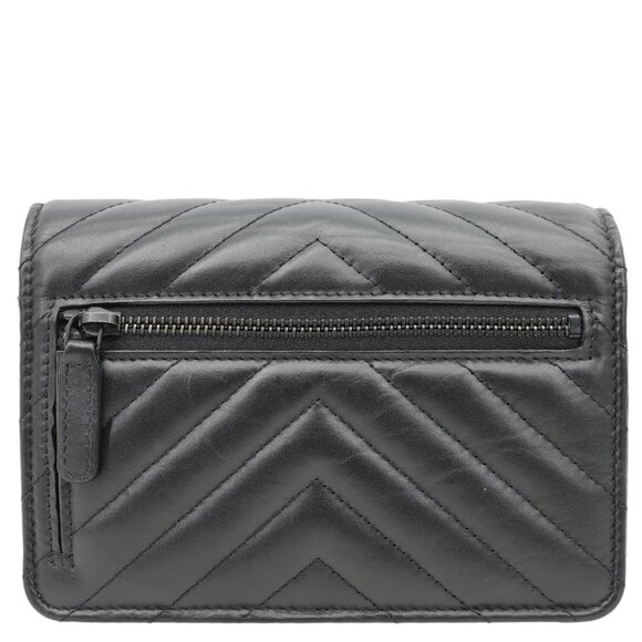 Chanel  Reissue Chevron Leather Wallet On Chain Black - Picture 5 of 15